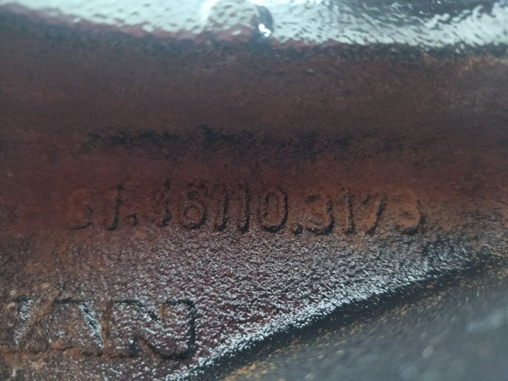 кронштейн ГУРа б/у - 4